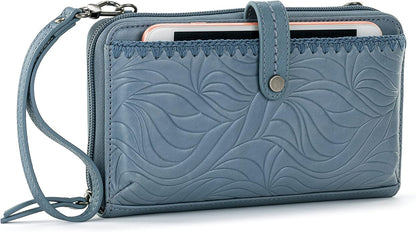 The Sak Iris Smartphone Crossbody Purse - Small Women's Cellphone Bag & Wallet For Everyday- Convertible Wristlet With Zipper
