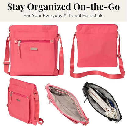 Baggallini womens Go Bagg With Rfid Phone Wristlet