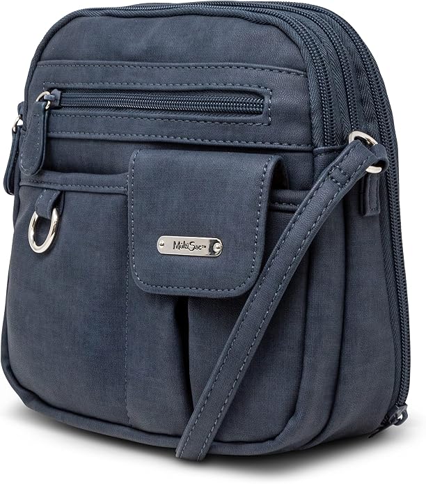 Multisac Women's MultiSac North South Mini Zip Around Crossbody