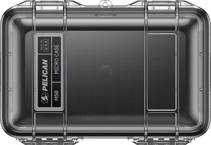 Pelican M50 Micro Case (Black/Clear)