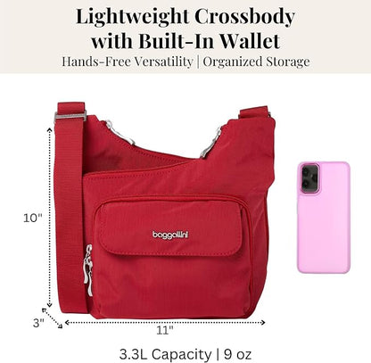 Baggallini Women Criss Cross Crossbody Bag