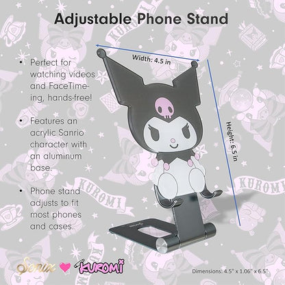 Sonix x Sanrio Character Phone Stand | Adjustable Cell Phone Holder, Desk Stand, Dock | Kuromi