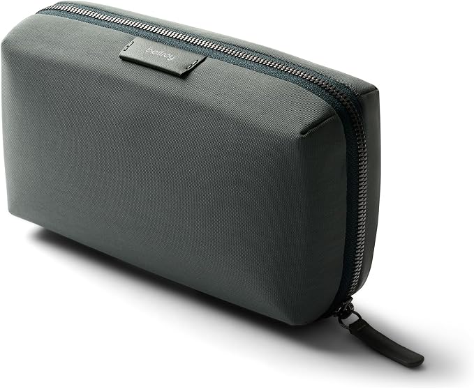 Bellroy Tech Kit (Tech Accessories Organizer Pouch, Zipper Closure Design, Stores Power Bank, Phone Charger, Cables & More, Internal)
