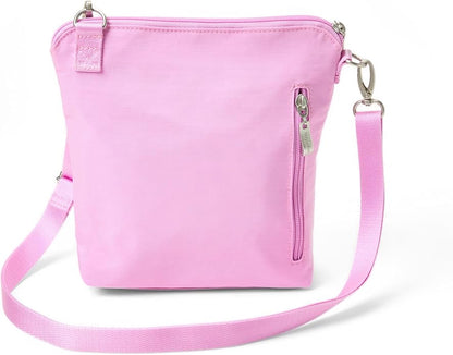 Baggallini Modern Pocket Crossbody Bag for Women, 8.5"x8.5" Handbag Purse with RFID, Lightweight Water-Resistant