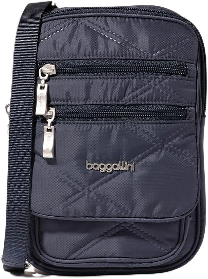 Baggallini Journey Crossbody Bags for Women 9x6 Small Lightweight Travel Handbag W/RFID