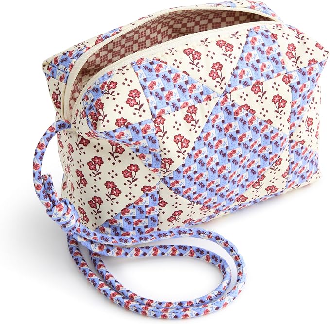Vera Bradley Women's Premium Cotton Blake Crossbody Bag
