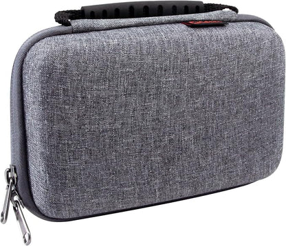 Cellet Hard EVA Case for External Hard Drive, Power Bank, Smartphones, Mesh Pockets (GRAY)