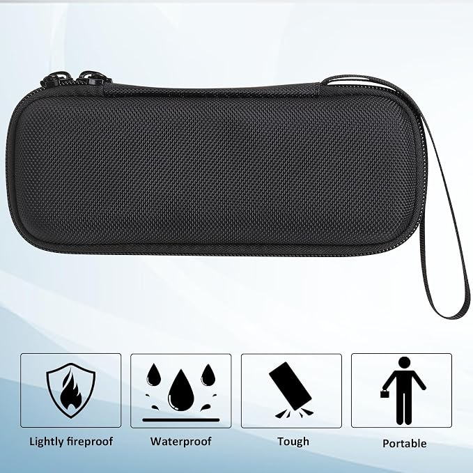 khanka for Anker Prime Power Bank 27650mAh 250W/Anker Zolo A1695 Power Bank 25K 165W Traveling Case,Case Only (Black).