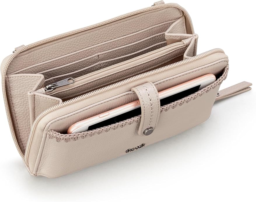 The Sak Iris Smartphone Crossbody Purse - Small Women's Cellphone Bag & Wallet For Everyday- Convertible Wristlet With Zipper