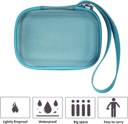 khanka Hard Case for Anker Nano 10000mAh 45W/A1665/A1664 Power Bank,Green | EVA Hard Shell, Easy Carry Handle, Secure Custom Fit for Anker Nano Power Bank, 10,000mAh Portable Charger, Case Only