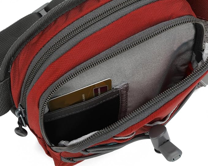 Waist Pack with Water Bottle Holder for Running Walking Hiking Fanny Pack Hydration Belt