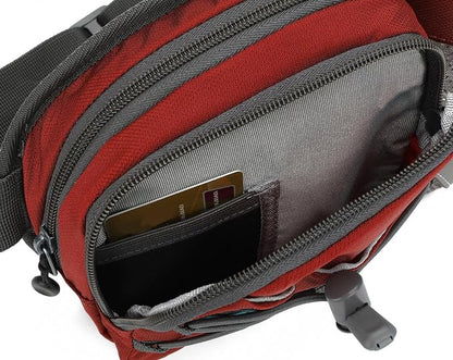Waist Pack with Water Bottle Holder for Running Walking Hiking Fanny Pack Hydration Belt