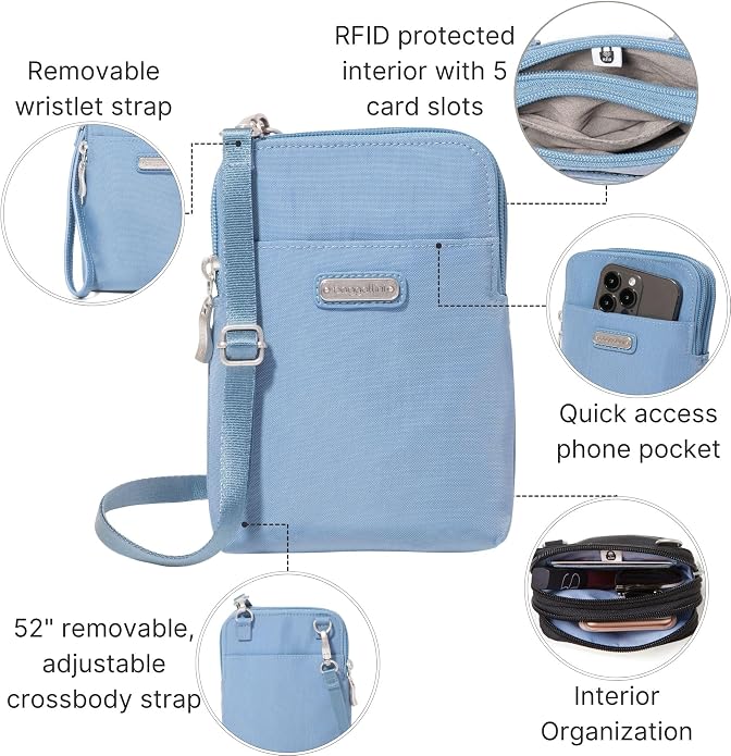 Baggallini The New Classic Collection Take Two RFID Bryant Crossbody