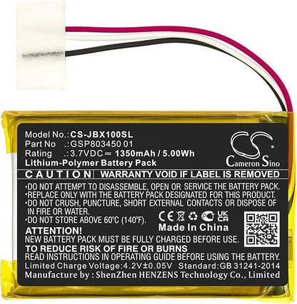 Cameron Sino Battery for Free Charging Case,Free X TWS Charging Case 1350mAh