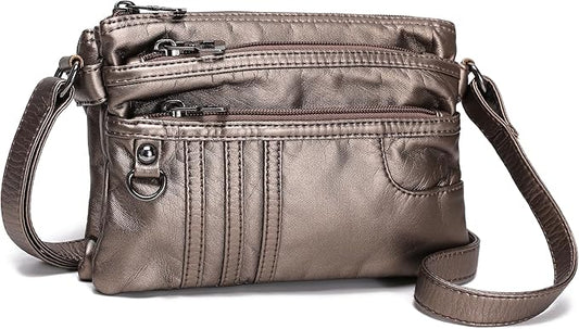 MINICAT Multiple Pockets Small Crossbody Purse Cell Phone Purse Shoulder Bags for Women Cross Body Bag for Woman