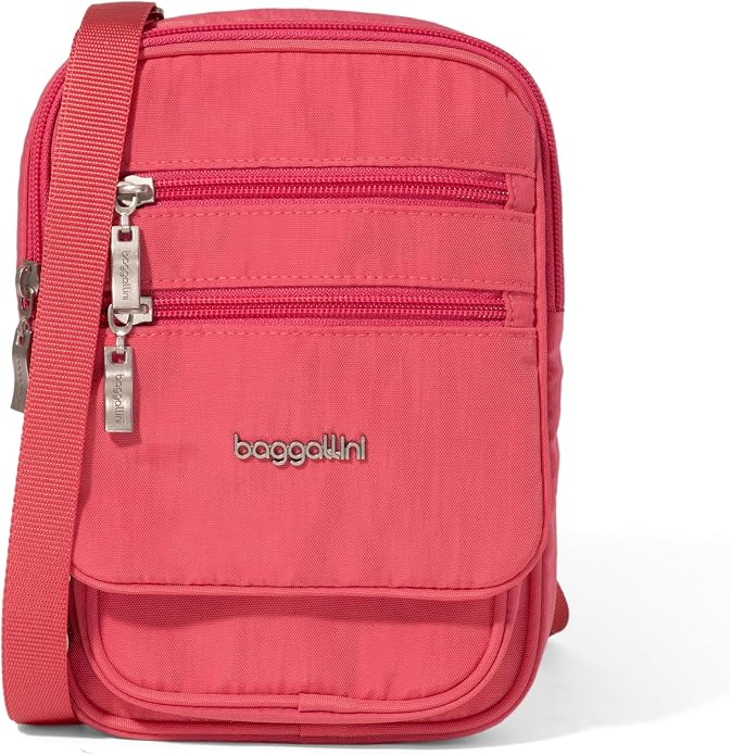 Baggallini Journey Crossbody Bags for Women 9x6 Small Lightweight Travel Handbag W/RFID