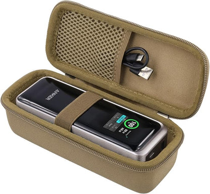 khanka Case for Anker Prime Power Bank 27650mAh 250W,Case Only (Golden).
