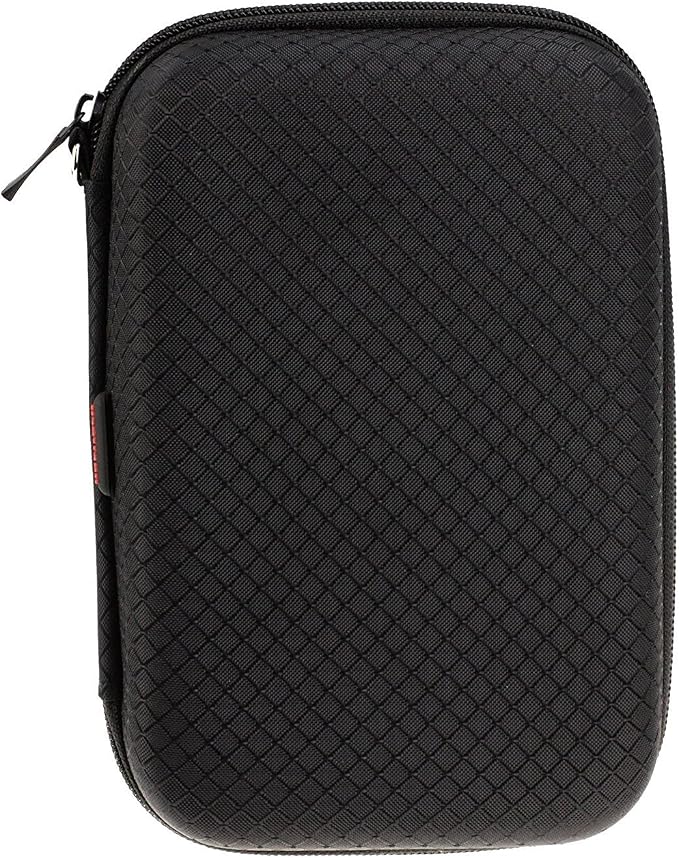 Navitech Black Power Bank EVA Cover/Case/Travel Case Compatible with Puridea 10000mAh Portable Charger