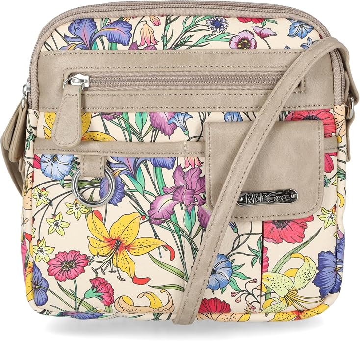 Multisac Women's MultiSac North South Mini Zip Around Crossbody