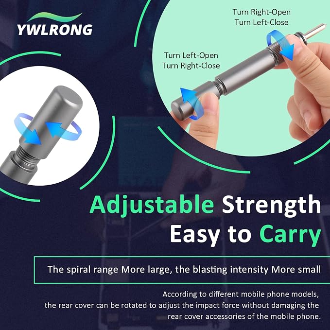 Phone Back Cover Blasting Pen for iPhone 11 11 Pro Max Back Glass Removal Tools Breaking Pen for iPhone 12 12 Pro Rear Battery Housing Cover Removal Tool for iPhone 13 Camera Frame Remove Repair Tool