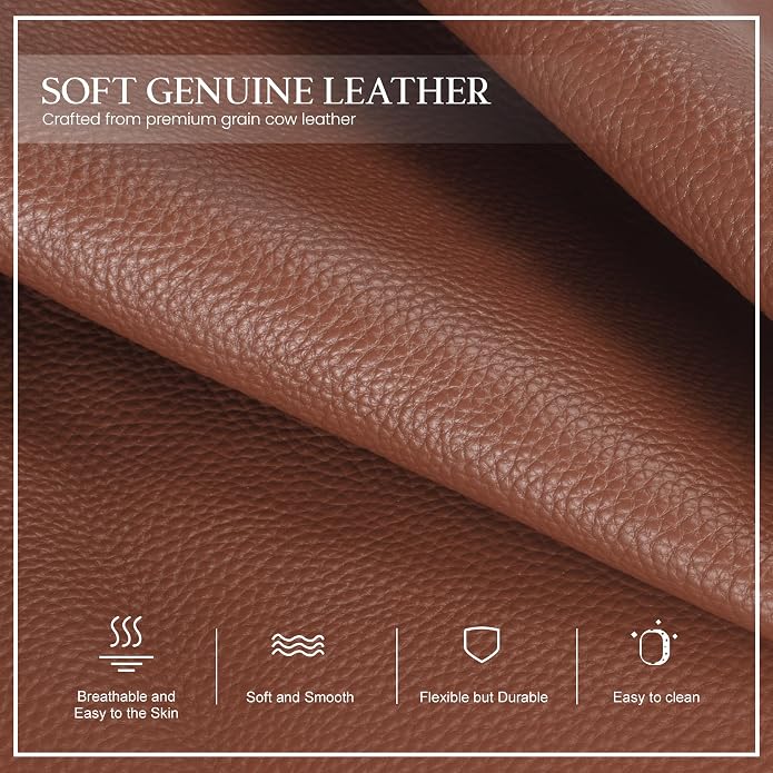 befen Anti-theft Crossbody Bag for Women Genuine Leather, Small Cross Body Shoulder Handbags with RFID Card Slots