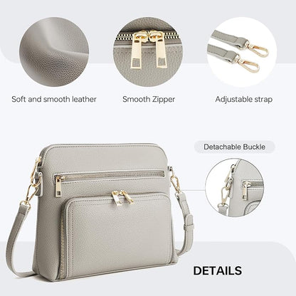 Crossbody Purses for Women Small Crossbody Bags for Women with Built in RFID Wallet