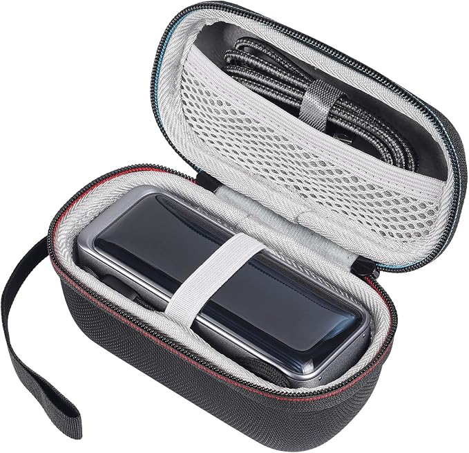Small Protections Case Hard Shell Case for 65W 9600mAh Power Sources Battery Packs Portable Battery Organizers