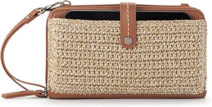 The Sak Iris Smartphone Crossbody Purse - Small Women's Cellphone Bag & Wallet For Everyday- Convertible Wristlet With Zipper
