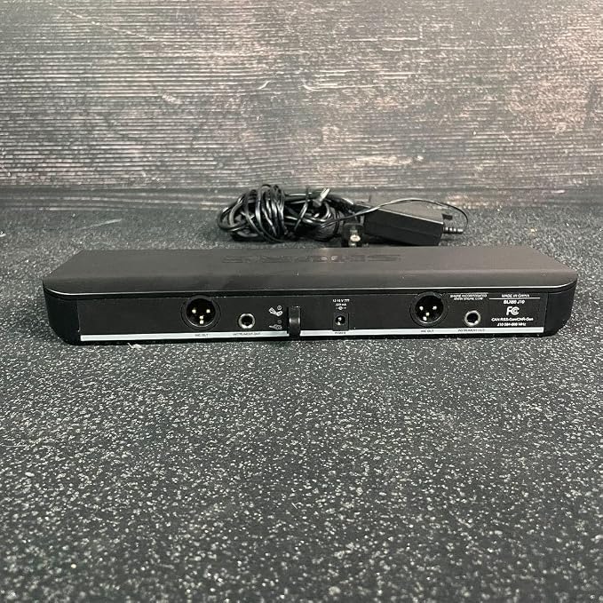 Shure BLX188/CVL Wireless Microphone System - 14-Hour Battery Life, 300 ft Range, UHF | Includes (2) Lavalier Mics, Dual Channel Receiver | H10 Band (BLX188/CVL-H10)