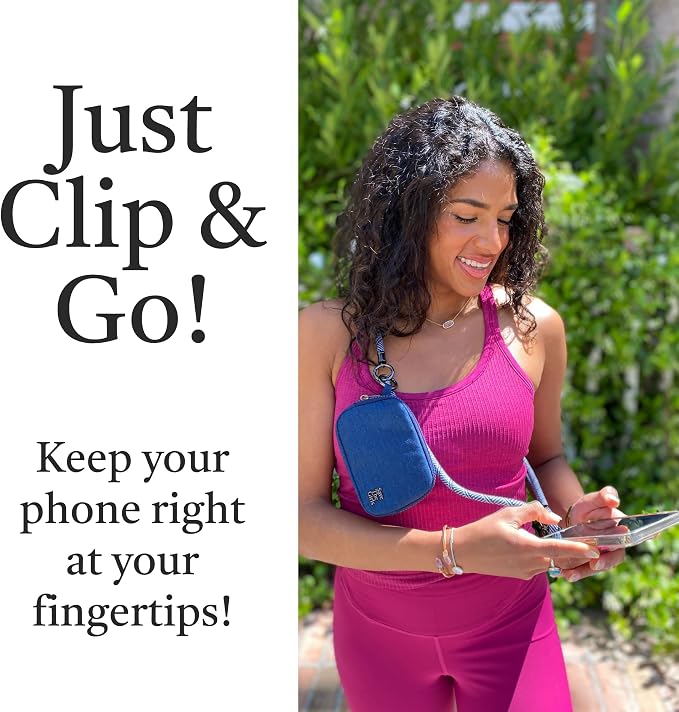 Save the Girls Active Rope Clip and Go Phone Strap – Cell Phone Lanyard for Life on the Move