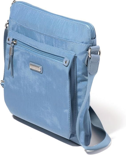 Baggallini womens Go Bagg With Rfid Phone Wristlet