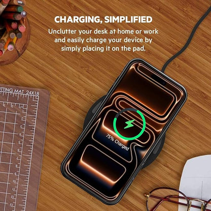 Battery Case for iPhone 17 Pro Max, [12000mAh] Slim Rechargeable Smart Extended Charging Case Compatible with iPhone 17 Pro Max (6.9 inch) Backup Power Battery Pack Charger Cover-Black