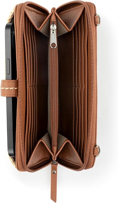 The Sak Iris Smartphone Crossbody Purse - Small Women's Cellphone Bag & Wallet For Everyday- Convertible Wristlet With Zipper