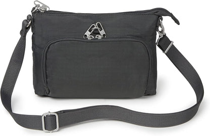 Baggallini womens Securtex Anti-theft Memento Crossbody Bag
