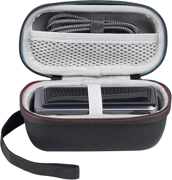 QMQJIA Hard Shell Travel Case for 65W 9600mAh Power Sources Protective Pouches Storage Bag Protections from Drop