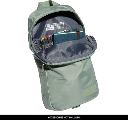adidas Essentials Sling Small Crossbody Bag for Women and Men (5L), Silver Green/Gilver/2.0, One Size