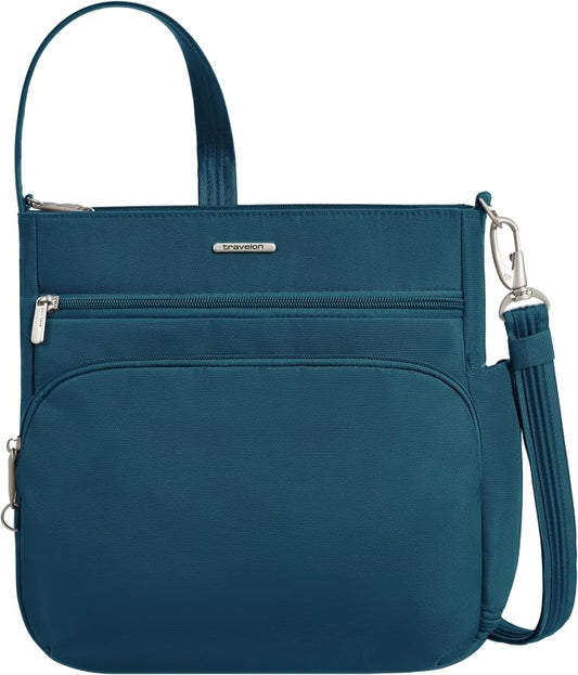 Travelon Anti-Theft Classic North/South Crossbody Bag
