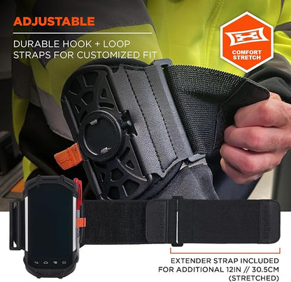 Ergodyne Squids 5545 Armband, Wristband Scanner Mount, Adjustable to Fit Phones, Scanners, Mobile Computers, PDA