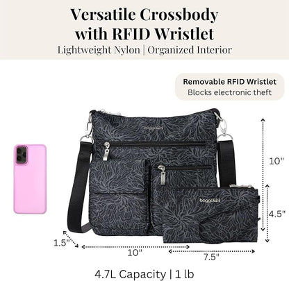 Baggallini Women's Modern Everywhere Slim Crossbody