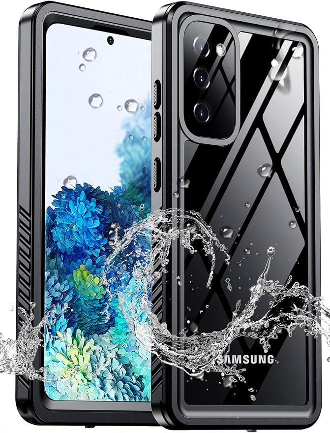MOZOTER for Samsung Galaxy S20 FE Case Waterproof,[IPX8 Underwater Case][Full Body Shockproof & Military Dropproof] Clear Sound Quality Built-in Screen Protector for Samsung S20 FE 6.5 inch-Black
