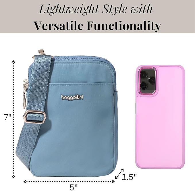 Baggallini Women's Modern Take Two Rfid Crossbody