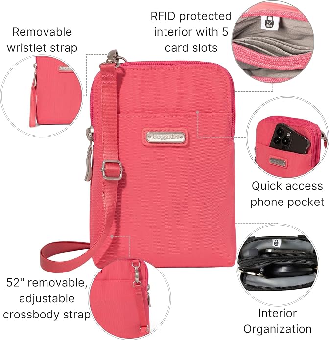 Baggallini The New Classic Collection Take Two RFID Bryant Crossbody