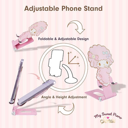 Sonix x Sanrio Character Phone Stand | Adjustable Cell Phone Holder, Desk Stand, Dock | My Sweet Piano