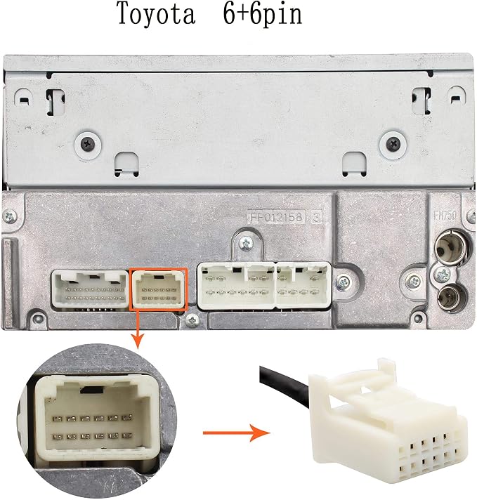 Bluetooth Car Kit, Car Audio USB AUX Input Adapter Built-in Bluetooth 5.0 for Toyota Camry Tacoma Corolla Tundra 4runner RAV4