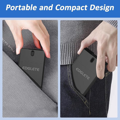 Computer Screen Cleaner Spray and Wipe, Streak-Free Car Screen Cleaner, Portable Laptop Cleaning Kit for Phone Touchscreen Monitor PC MacBook iPad TV Electronic, Refillable 2oz Spray Microfiber Cloth