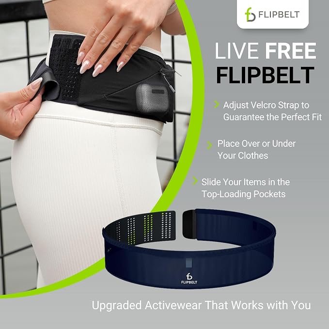 FlipBelt Air Adjustable - Dusk Blue - XSM
