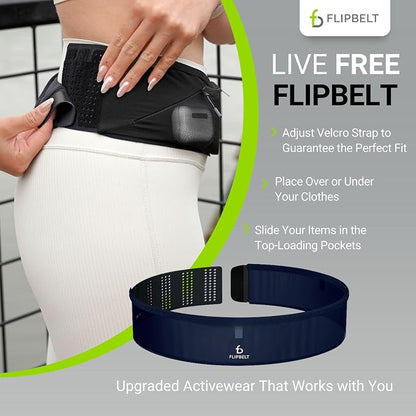 FlipBelt Air Adjustable - Dusk Blue - XSM