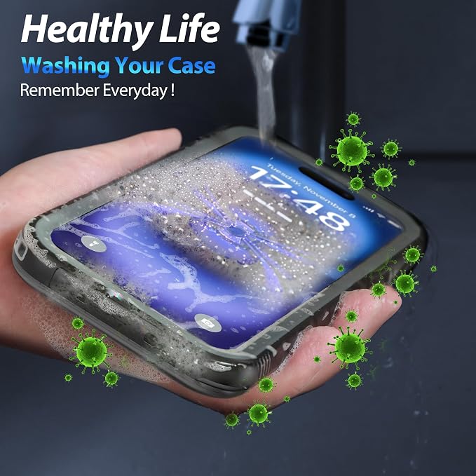 SPORTLINK for iPhone 16 Plus Case - IP68 Waterproof Military Protective Full Body Heavy Duty Shockproof 360 Sealed Dustproof with Camera Screen Protector Cover for i Phone 16 Plus 6.7" Mag/Black