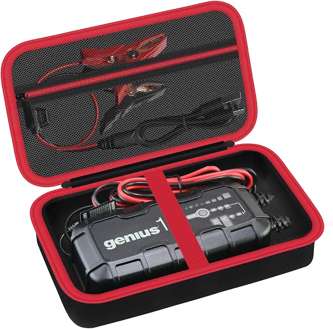 Hard Case for GENIUS10 / Boost X GBX45 / GB50 UltraSafe Car Battery Jump Starter, Portable Storage Jump Starter Box (Case Only)