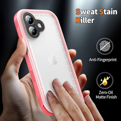 Cozycase TOP Waterproof Case for iPhone 17 - Military Heavy Duty 360 Shockproof Full Body with Screen Camera Protector Double IP68 Water Dust Drop Proof Hard Rugged Tough Bumper Front Back Slim Cover